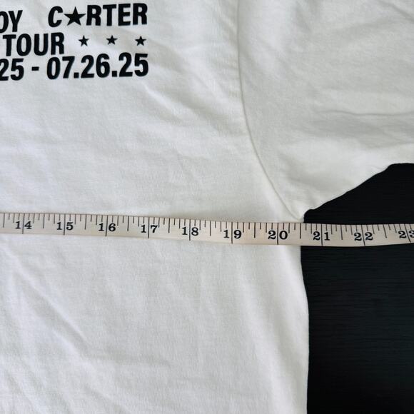 Beyonce Cowboy Carter Tour Shirt Large CCT 2025 Merch City Crewneck Tee Tshirt - Picture 7 of 9